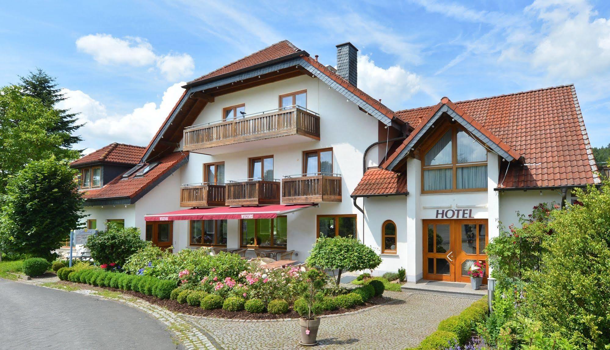 Rhoen-Hotel Sonnenhof - Restaurant & Cafe 波彭豪森 外观 照片